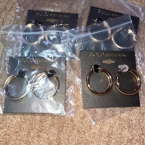 Hoop earrings